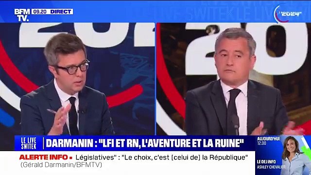Le ministre de l’Intérieur Gérald Darmanin va proposer à Emmanuel Macron la dissolution du groupe d’ultradroite GUD - Regardez