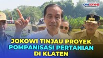 Hadapi El-Nino, Jokowi Tinjau Proyek Pompanisasi Pertanian di Klaten