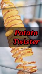 Making of Potato Twister