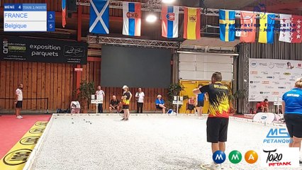 CHAMPIONNATS D'EUROPE DOUBLETTE MIXTE T2  - SUISSE 2024