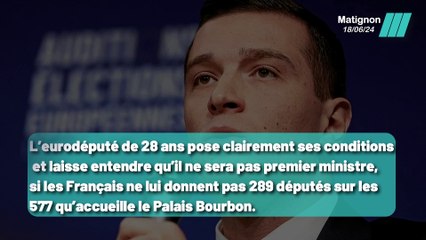 Gouvernement d'union nationale: Quelle stratégie pour Jordan Bardella ?