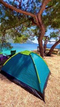 #beachcamping #summer #foryou #viral #camping #camplover #camp #campingidea #campinglife