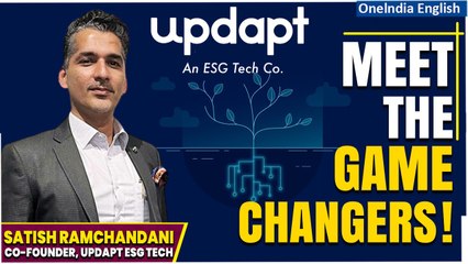 ESG Tech Solutions for a Sustainable Future? Exclusive Chat With Satish Ramchandani of Updapt| Watch