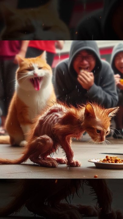 Poor Hungry Cat
