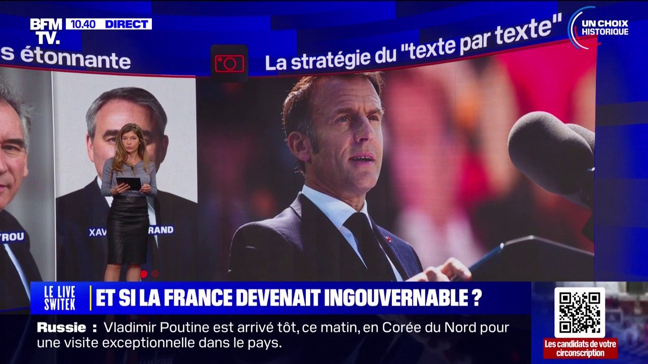 Législatives: sans majorité absolue, quels sont les scénarios possibles pour gouverner?