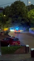 Police chase as it came to a stop on Fairfield Road