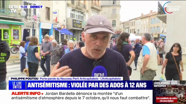 Philippe Poutou: Il y en a ras-le-bol de cette société de plus en plus violente