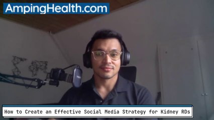How to create an effective social media strategy for Kidney RDs