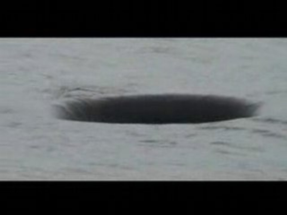 Un trou dans l'eau