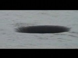 Un trou dans l'eau