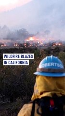 Wildfires burning near Los Angeles