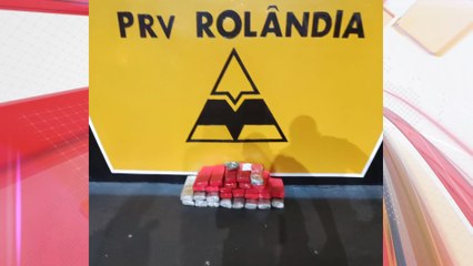Passageiro de ônibus é preso com 140 comprimidos de ecstasy e maconha