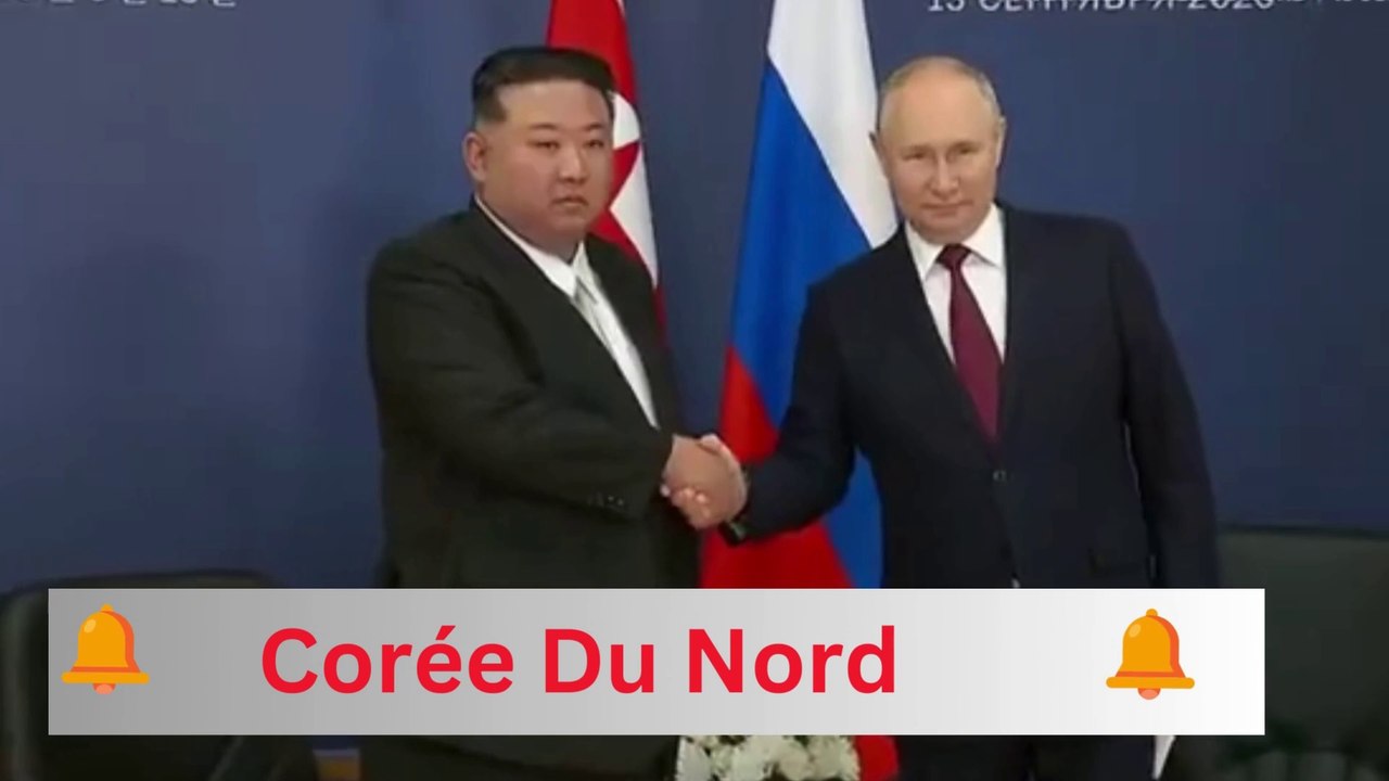 Corée Du Nord || Un Accueil Grandiose Pour Vladimir Poutine