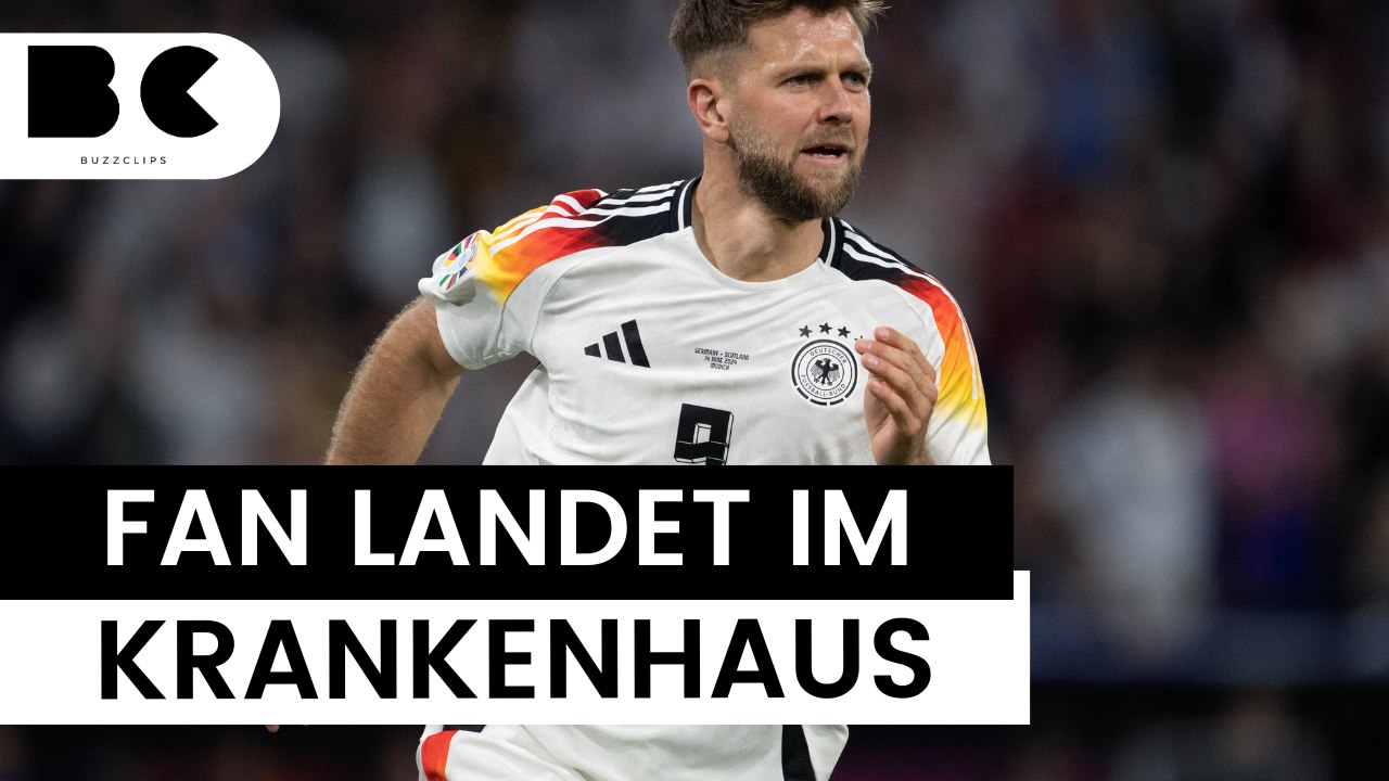 Em 2024: füllkrugs ball bricht hand von deutschlandfan