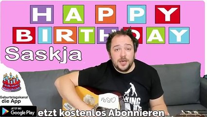 Happy Birthday, Saskja! Geburtstagsgrüße an Saskja