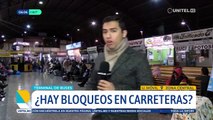 Pese a amenaza de bloqueo, las rutas están expeditas y las salidas desde la terminal son normales