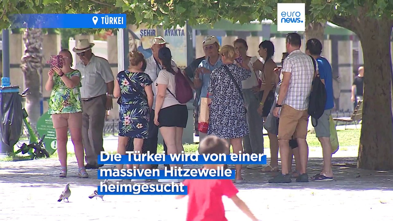 Extremtemperaturen: Schwere Hitzewellen und Stürme breiten sich über Europa aus