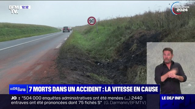 Choc frontal en Eure-et-Loir: ce que l'on sait de l'accident qui a fait 7 morts