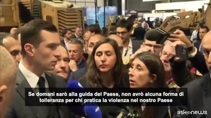 Francia, Bardella: favorevole a sciogliere il gruppo ultradestra GUD