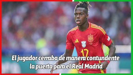 Nico Williams rechaza al Real Madrid y responde a la peculiar 'oferta' del Barcelona