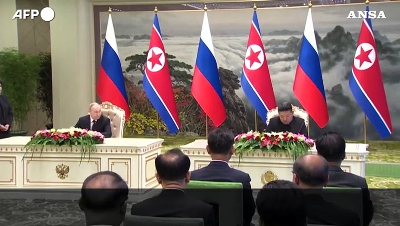 Corea Nord-Russia, firmato accordo per la cooperazione strategica