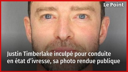 Justin Timberlake inculpé pour conduite en état d’ivresse, sa photo rendue publique