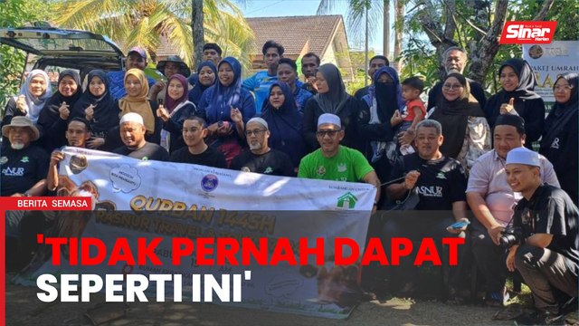 'Syukur nama terpilih, nak buat korban sendiri tak mampu'