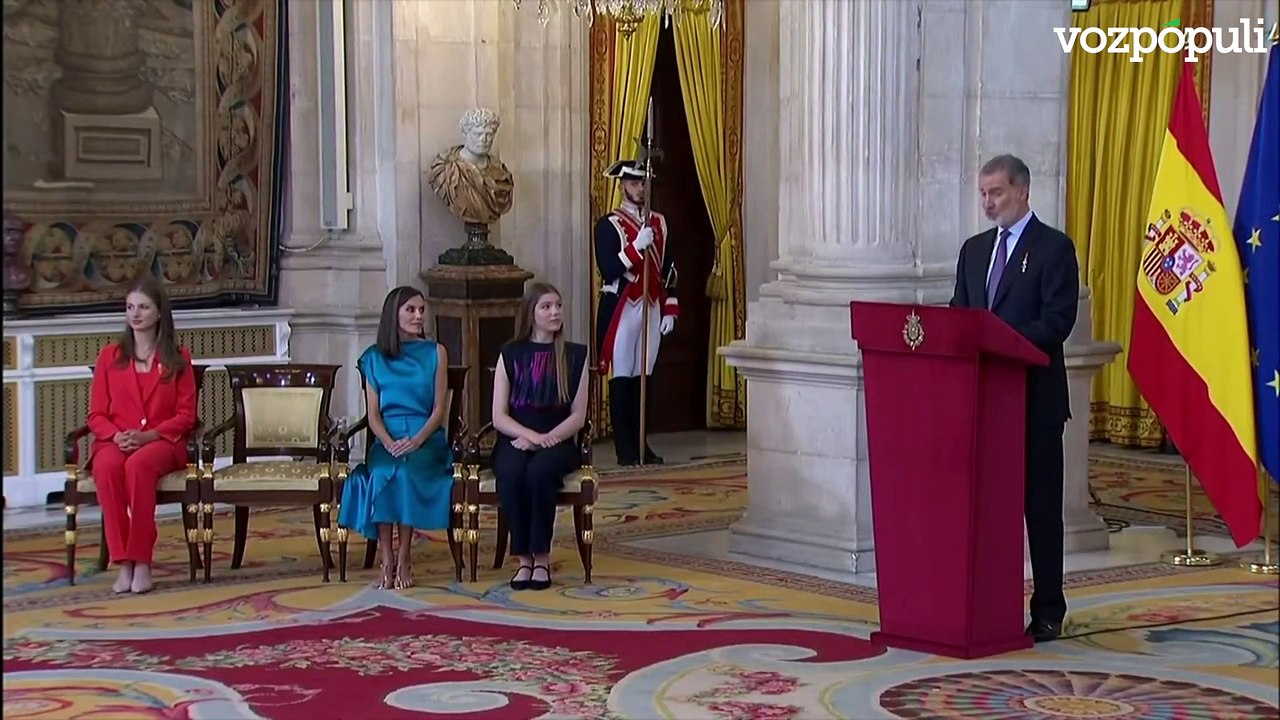 El discurso del Rey Felipe VI en el X aniversario de su coronación