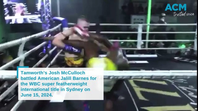 Barnes edges McCulloch in muay thai title thriller