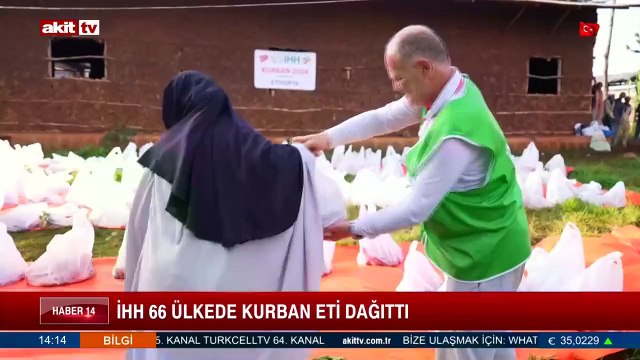 İHH 66 ülkede kurban eti ve bayramlık hediyeler dağıttı