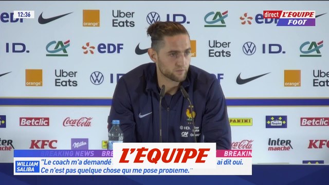 Adrien Rabiot « Autour des 30 ans, c'est là qu'on se sent le mieux » - Euro 2024 - Bleus