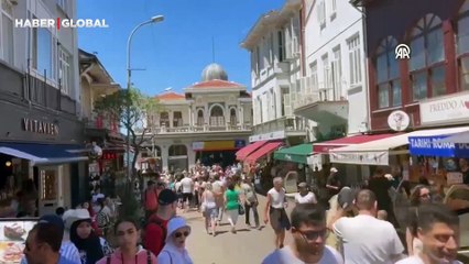 Bayramın son günü İstanbullular Adalara akın etti