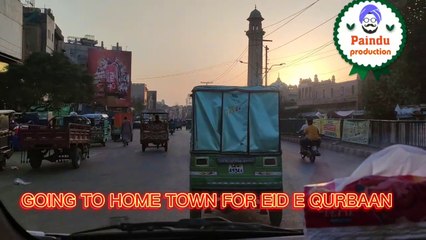 Going to home town for Eid e QURBAAN