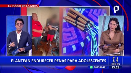 Presentan a proyecto de ley para endurecer penas a adolescentes: ¿Qué opinan los congresistas?