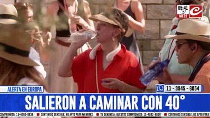 Ola de calor en Europa: tres turistas murieron haciendo senderismo
