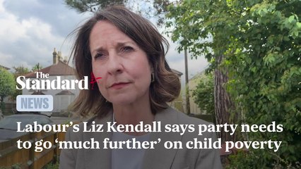 Labour's Liz Kendall says party needs to go 'much further' on child poverty