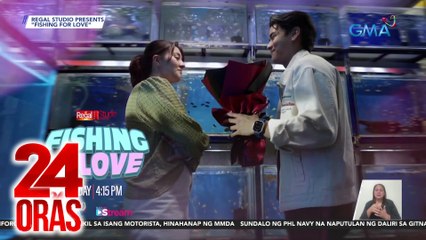 1st acting project together nina Cassy Legaspi at Michael Sager, directed by Zoren Legaspi | 24 Oras