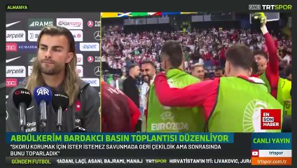 Samet Akaydin, Abdülkerim Bardakcı'nın şortuyla ikinci yarıya çıktı
