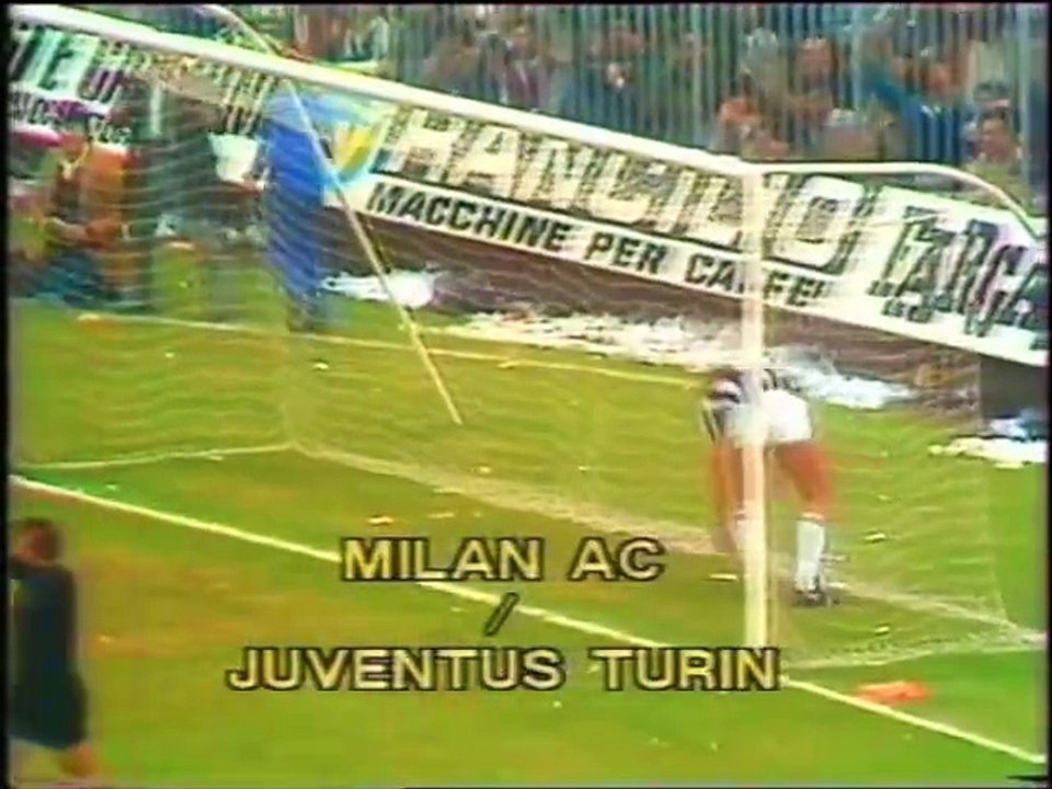 MILAN AC  -  JUVENTUS   - 1979  -  SAISON  1979/1980  -