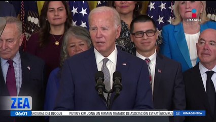 Joe Biden ofrece ciudadanía a migrantes casados con estadounidenses