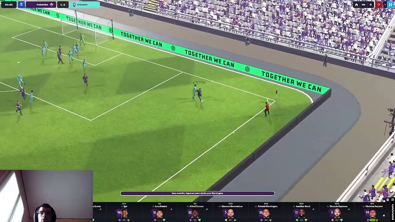 Carrière avec FIORENTINA la à suite