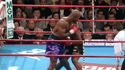 Mike Tyson USA vs Evander Holyfield USA  KNOCKOUT, BOXING fight, HD