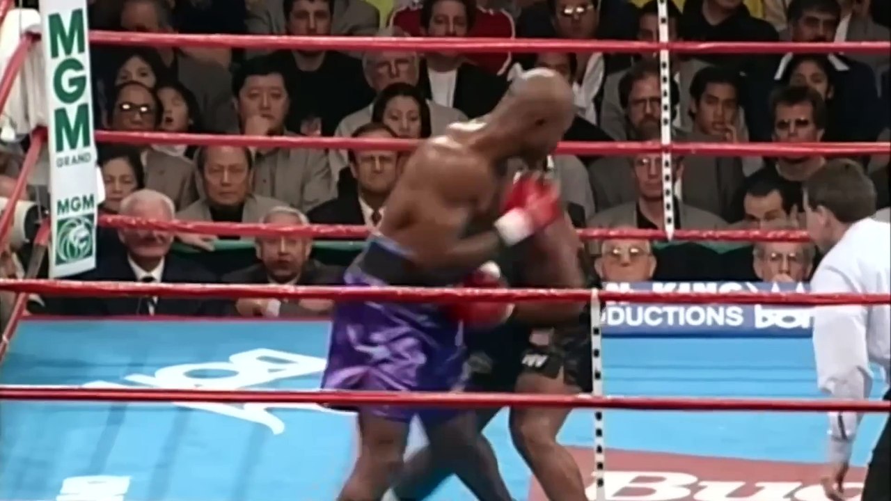 Mike Tyson USA vs Evander Holyfield USA  KNOCKOUT, BOXING fight, HD