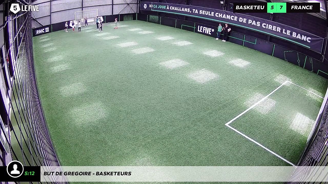 But de GREGOIRE - BASKETEURS