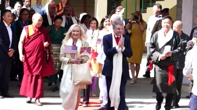 China critica una visita de legisladores estadounidenses al dalái lama