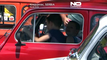 Célébration de la Fiat Zastava 750, une voiture emblématique en Serbie