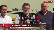 Çanakkale’deki yangın kontrol altına alındı