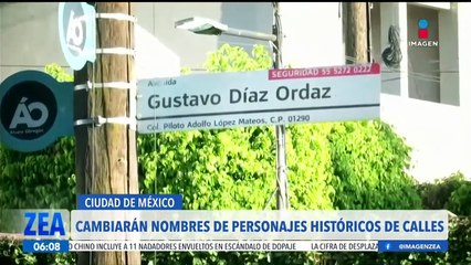 Cambiarán el nombre de calles en la CDMX por el nombre de 10 mujeres destacadas