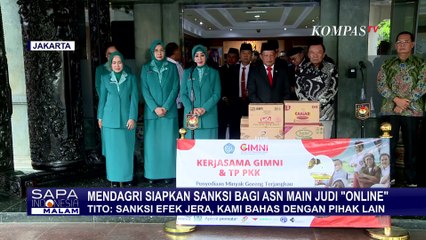 Siapkan Sanksi Bagi ASN yang Main Judi Online, Mendagri: Diberi Sanksi Efek Jera