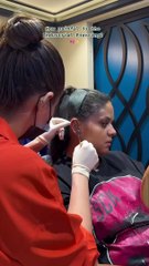 Pain-Free Industrial Piercing Experience by Dr. Vikas at Piercing Zone Dubai! #industrialpiercing